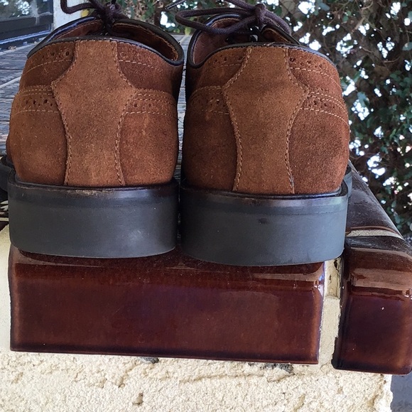 Polo Ralph Lauren suede wingtips 8.5/D used - Picture 10 of 16